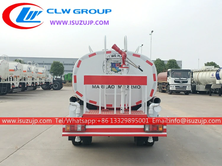 ISUZU NKR 6000 liters water tanker sprayer ISUZU NKR 6000 liters water tanker sprayer