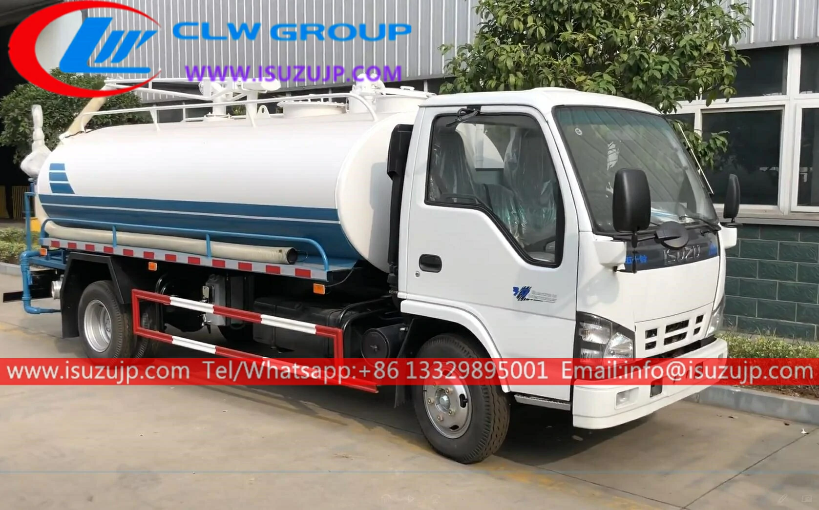 ISUZU NKR 6000liters sewer cleaning truck for sale ISUZU NKR 6000liters sewer cleaning truck for sale