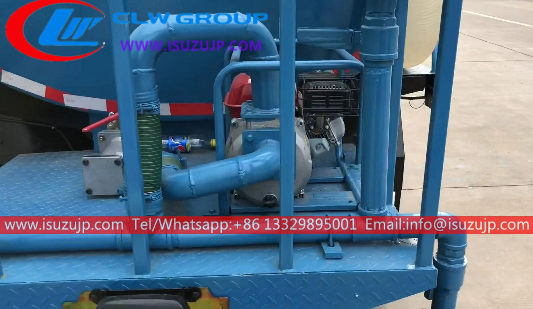 ISUZU NKR 6000liters sewer tanker truck ISUZU NKR 6000liters sewer tanker truck