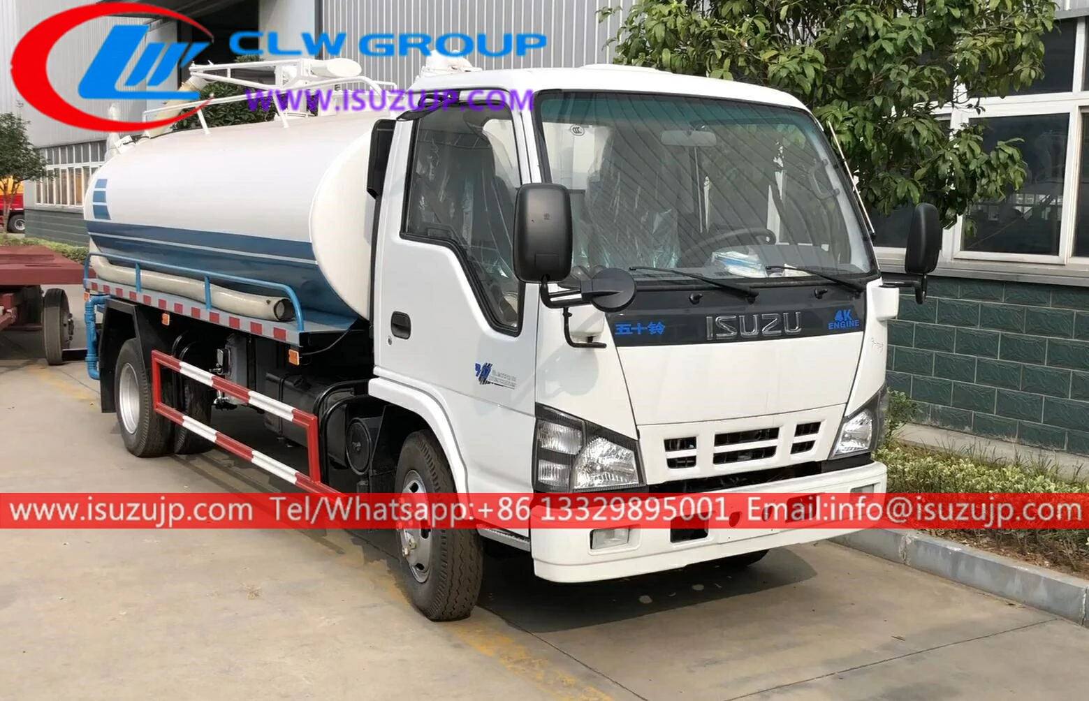 ISUZU NKR 6000liters vacuum sewage truck ISUZU NKR 6000liters vacuum sewage truck