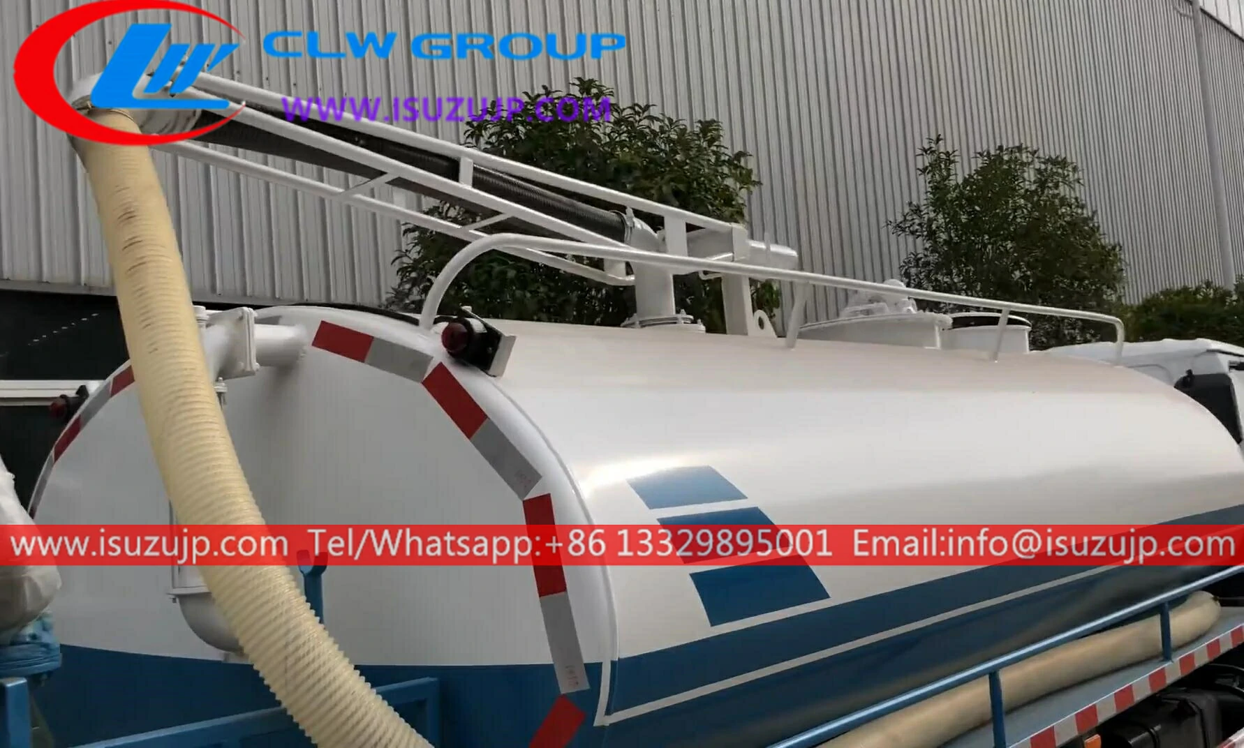 ISUZU NKR 6000liters wastewater vacuum truck ISUZU NKR 6000liters wastewater vacuum truck