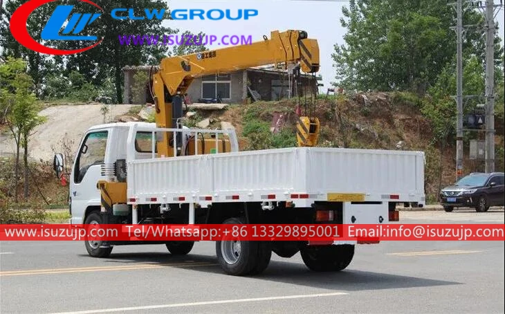 ISUZU NKR small 3 ton crane boom for sale ISUZU NKR small 3 ton crane boom for sale