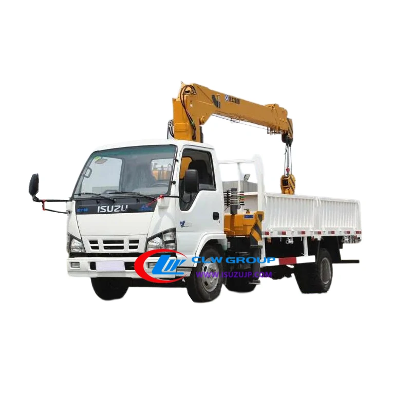 ISUZU NKR small 3 ton truck mounted xcmg crane ISUZU NKR small 3 ton truck mounted xcmg crane