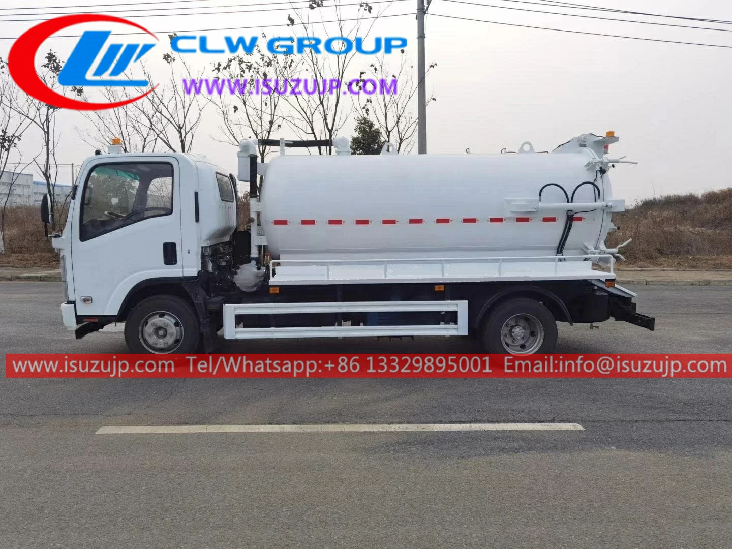 ISUZU NPR 10cbm sewage lorry ISUZU NPR 10cbm sewage lorry