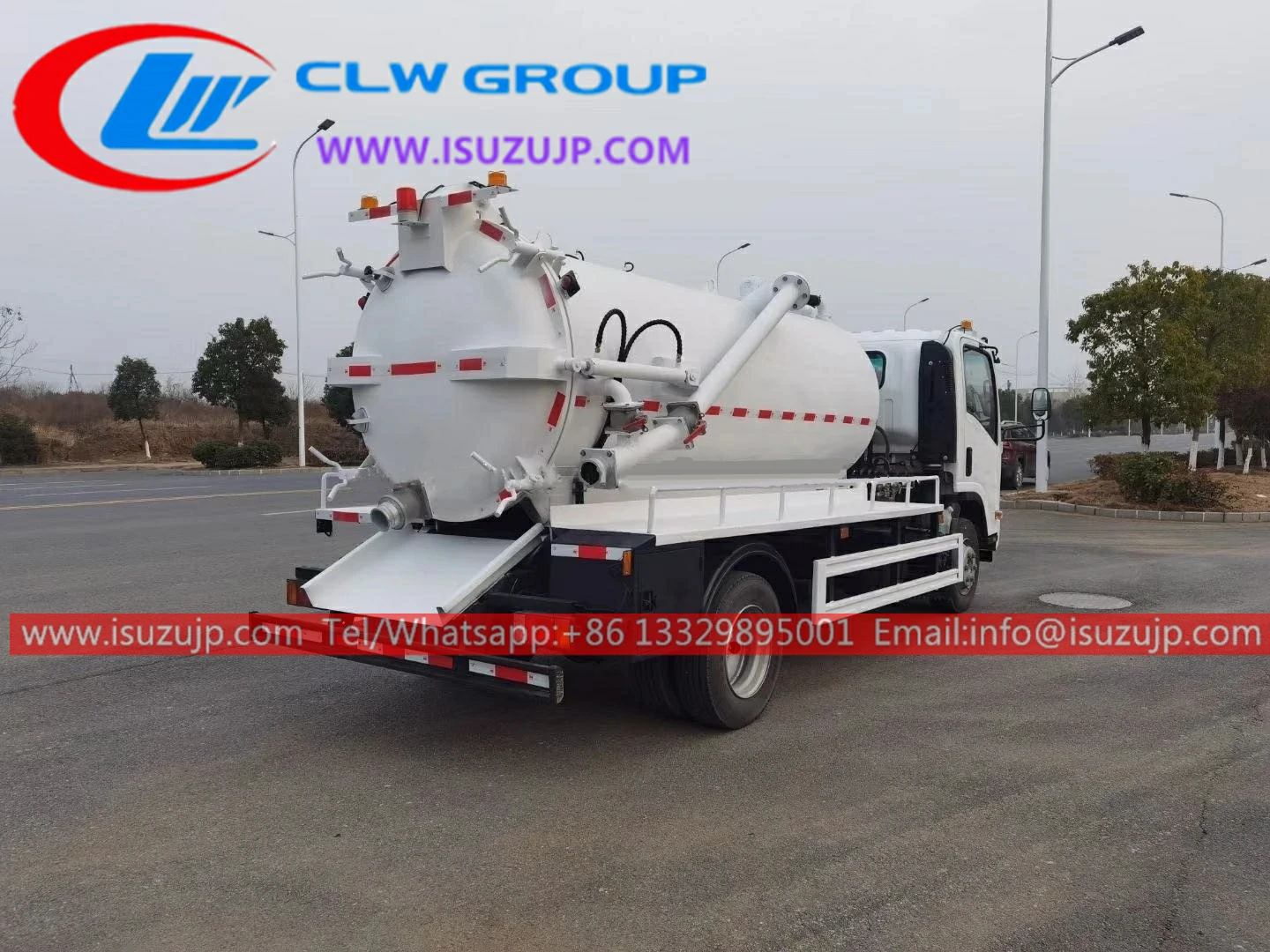 ISUZU NPR 10cbm sewage removal truck ISUZU NPR 10cbm sewage removal truck