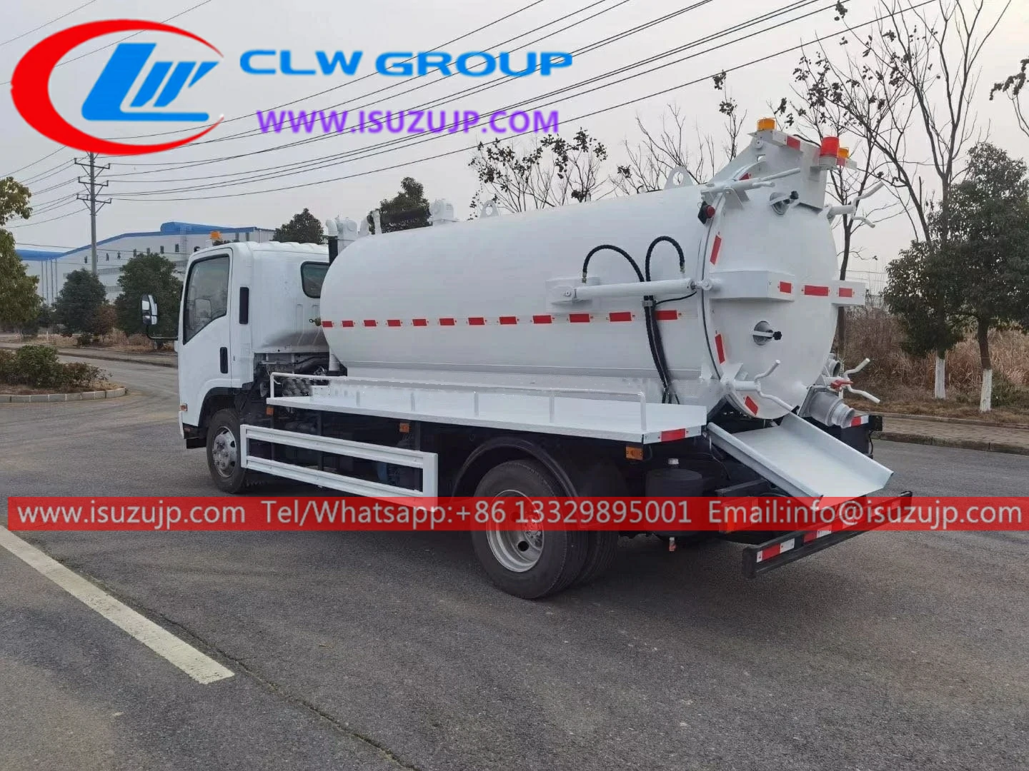 ISUZU NPR 10cbm sewage suction truck ISUZU NPR 10cbm sewage suction truck