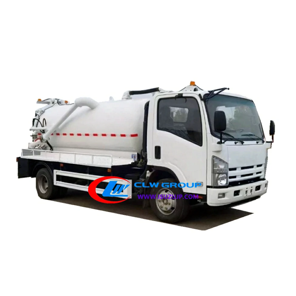 ISUZU NPR 10cbm sewage suction vehicle ISUZU NPR 10cbm sewage suction vehicle
