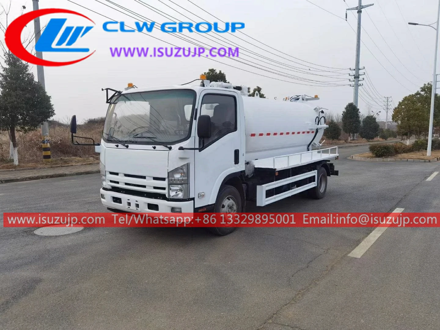 ISUZU NPR 10cbm wastewater truck ISUZU NPR 10cbm wastewater truck