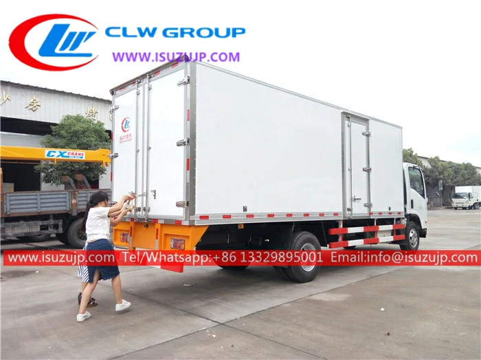 ISUZU NPR 30m3 refrigerated box truck for sale ISUZU NPR 30m3 refrigerated box truck for sale