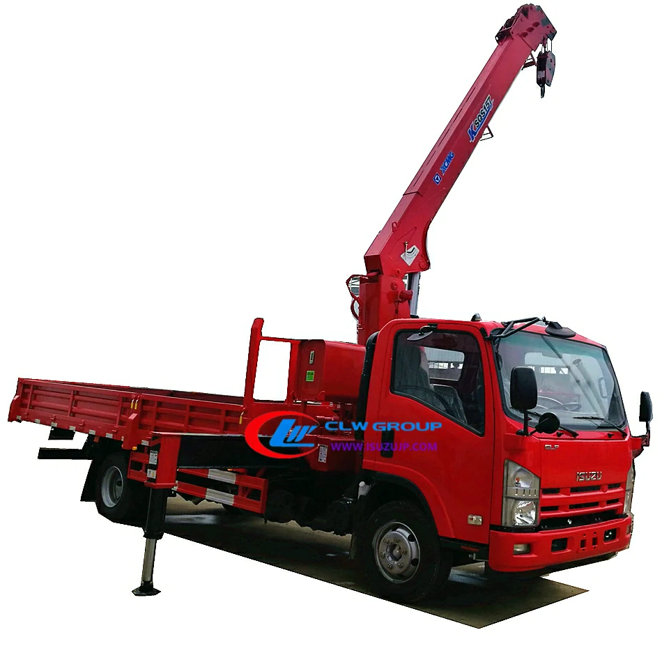 ISUZU NPR 5 ton XCMG truck with crane ISUZU NPR 5 ton XCMG truck with crane