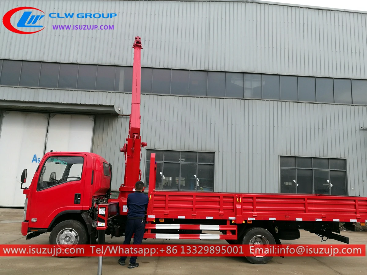 ISUZU crane lorry truck mounted ISUZU crane lorry truck mounted