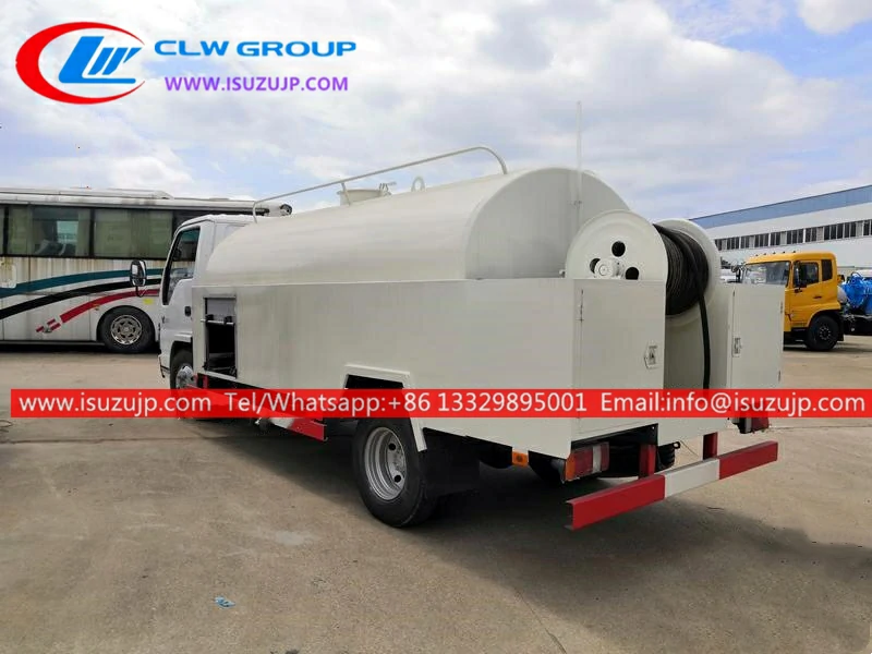 ISUZU mini 5cbm jet water truck ISUZU mini 5cbm jet water truck