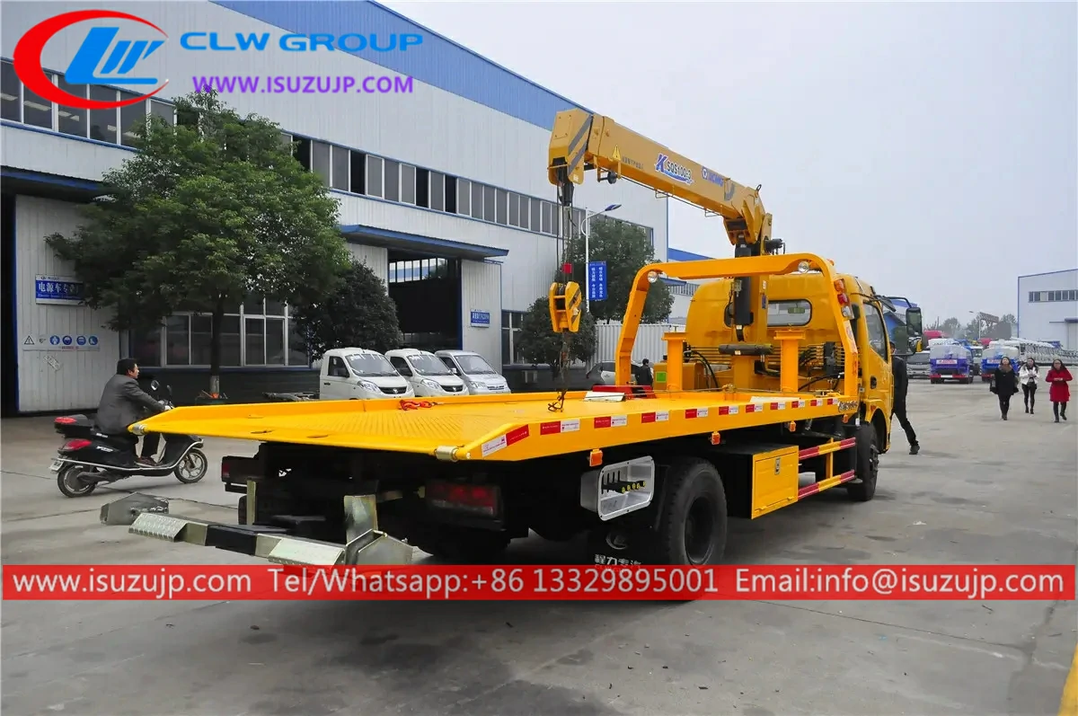 ISUZU mini wrecker mounted crane ISUZU mini wrecker mounted crane