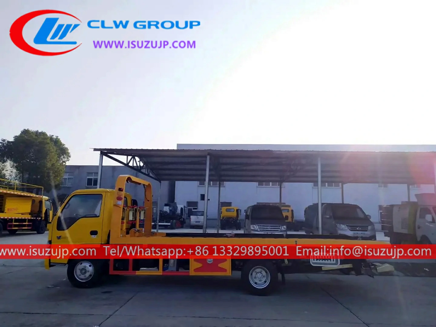 ISUZU sliding platform wrecker tow truck ISUZU sliding platform wrecker tow truck