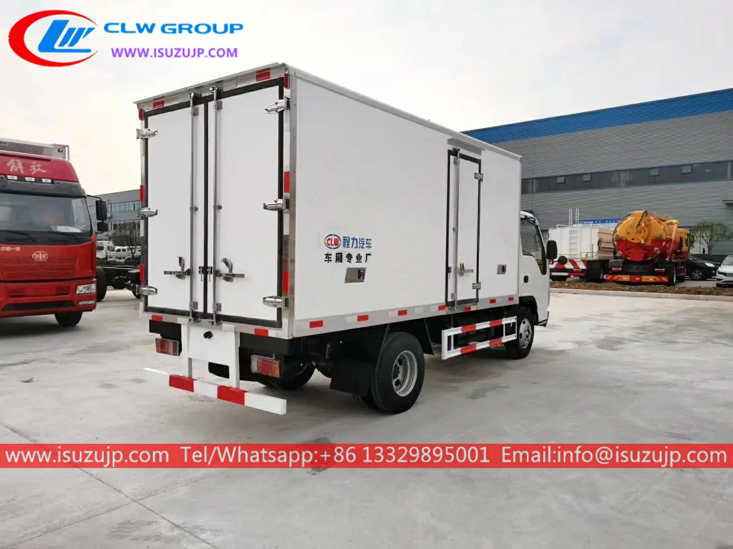 ISUZU small cooler freezer truck carrier ISUZU small cooler freezer truck carrier