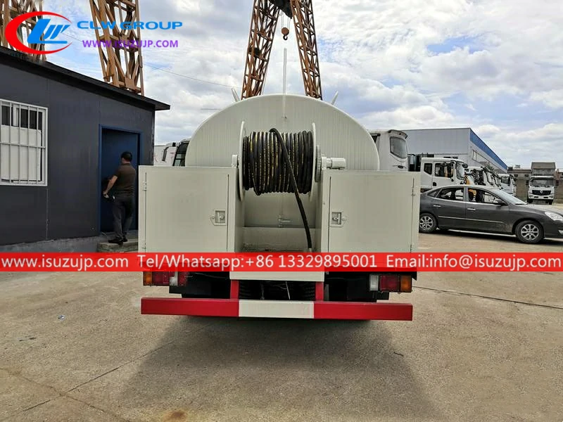 ISUZU small sewer cleaning truck ISUZU small sewer cleaning truck