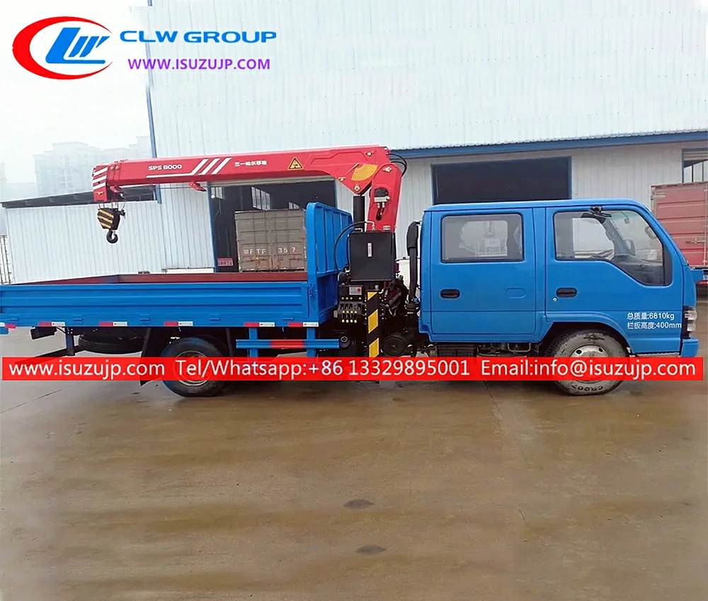 ISUZU small truck lift crane ISUZU small truck lift crane