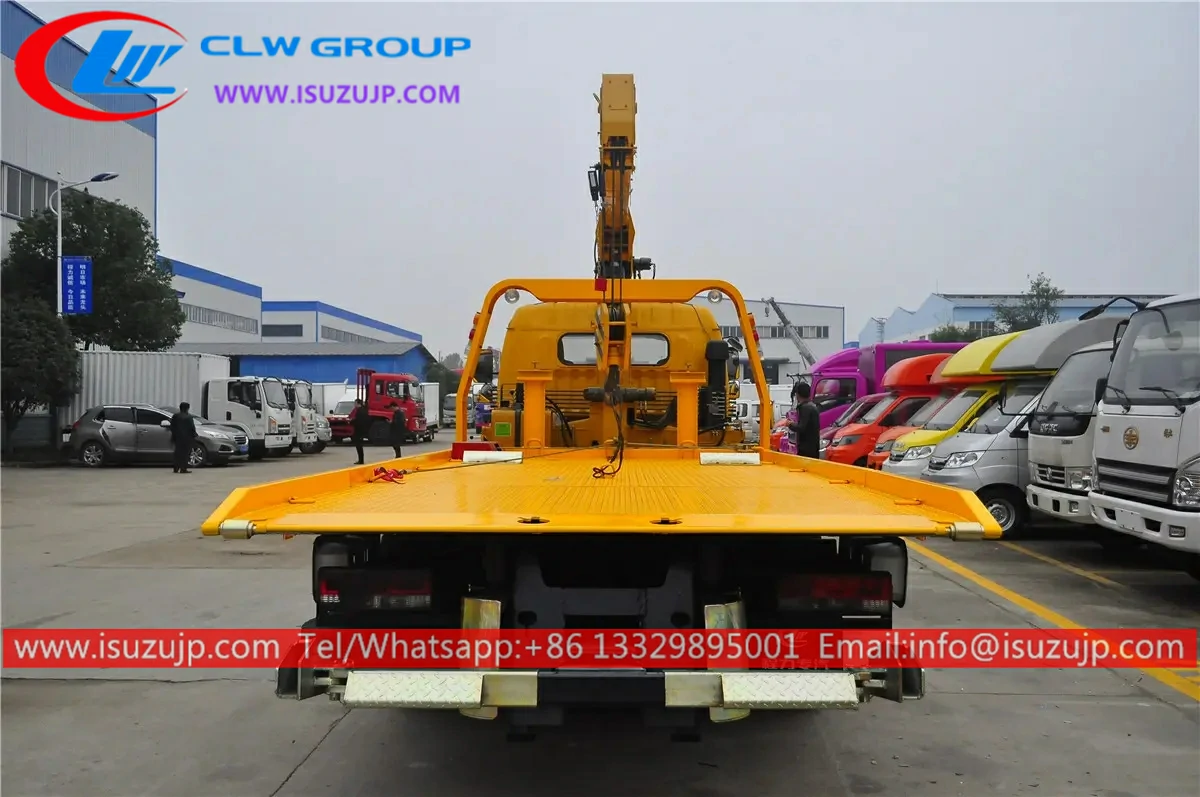 ISUZU small wrecker truck with crane ISUZU small wrecker truck with crane