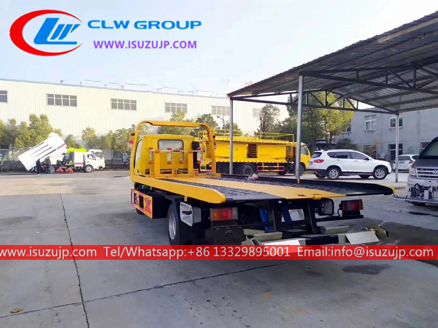 ISUZU tilt and slide recovery truck ISUZU tilt and slide recovery truck