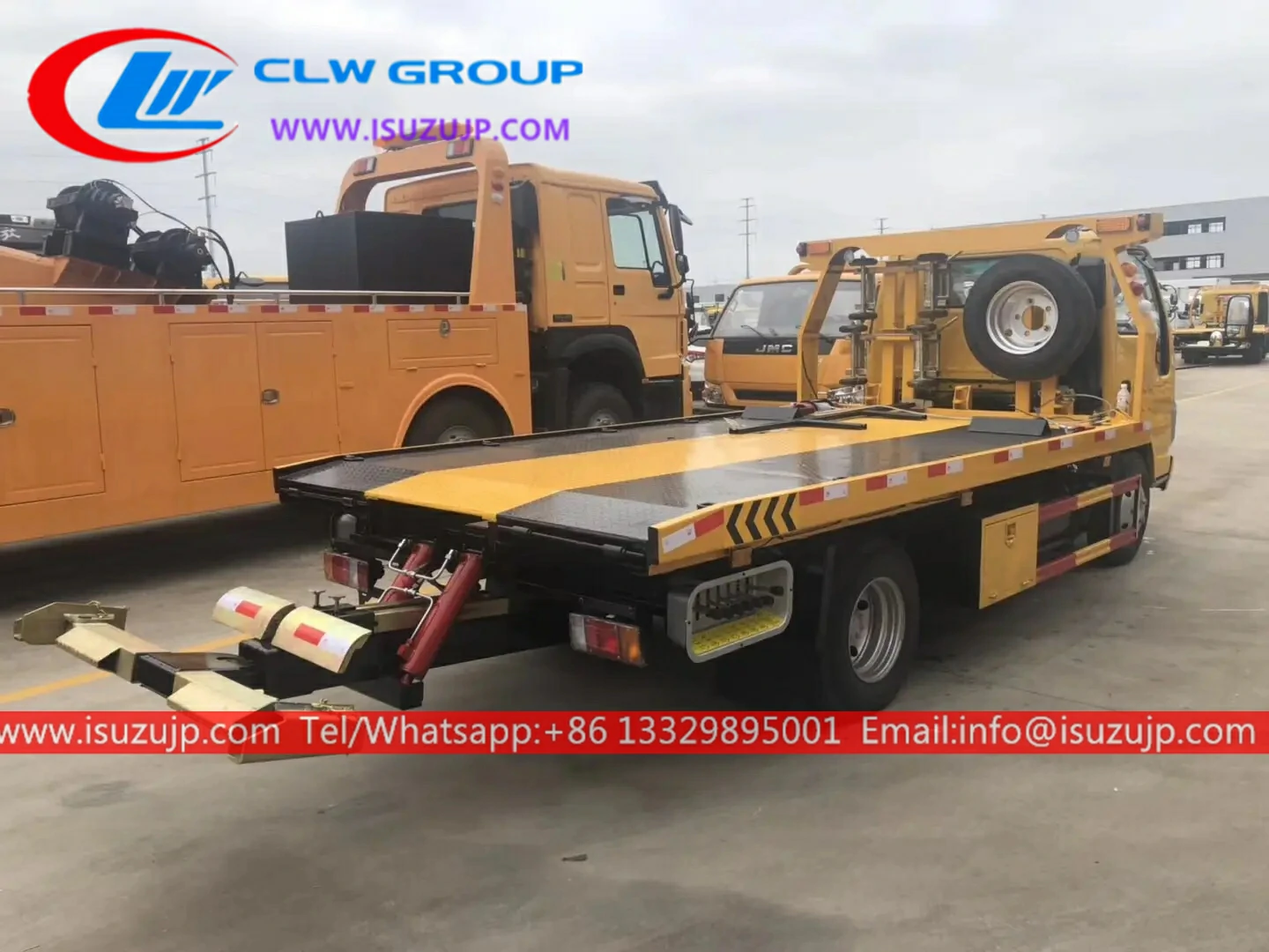 ISUZU wrecker tow equipment ISUZU wrecker tow equipment