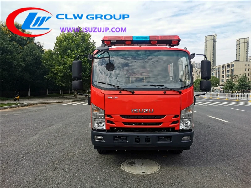 Isuzu 3500L emergency rescue fire truck photo