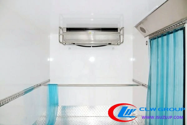 Isuzu Carrier reefer truck box interior Picture