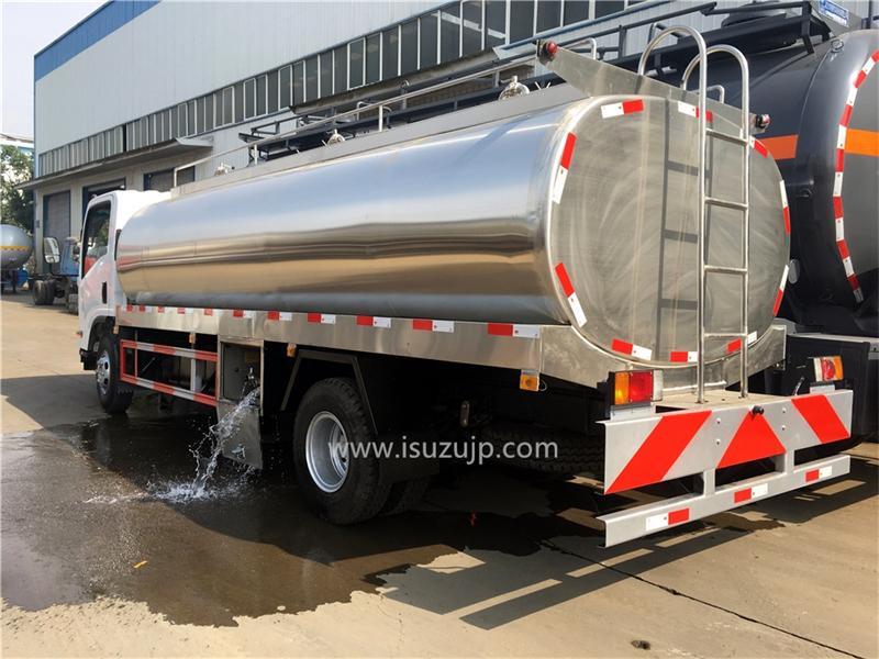 Japan Isuzu stainless steel drinking water transport truck Japan Isuzu stainless steel drinking water transport truck