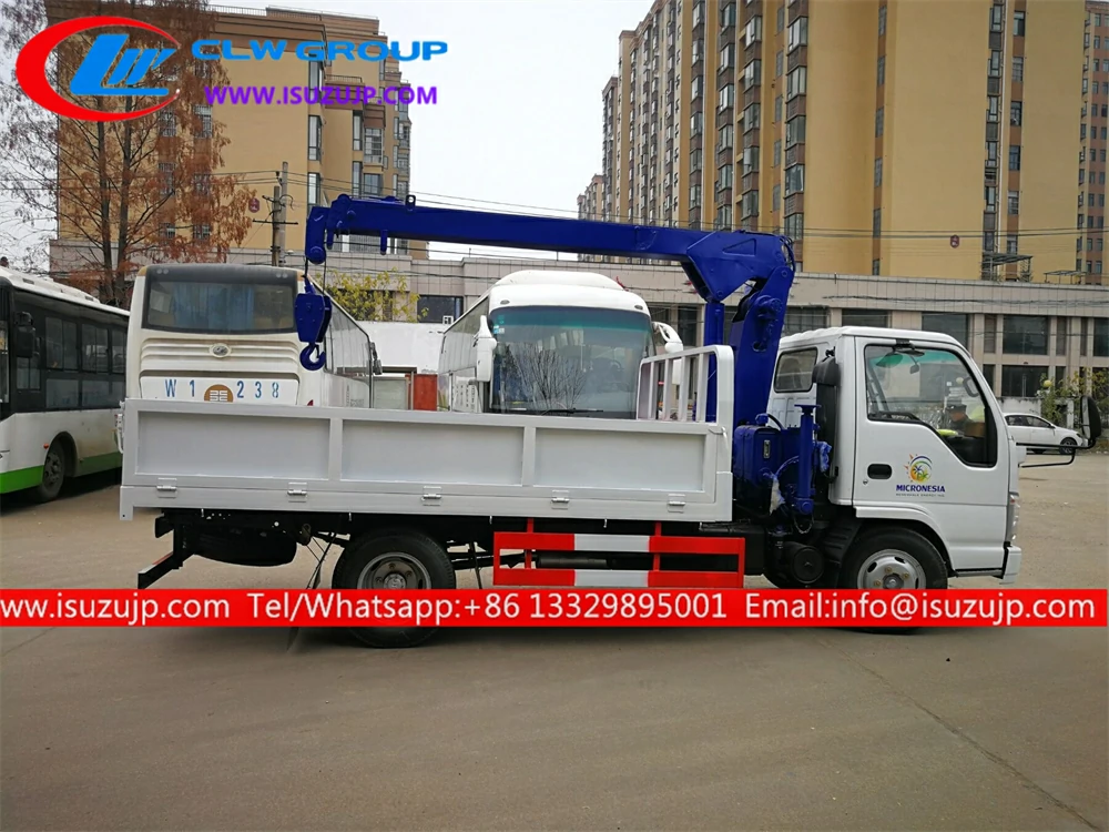Japanese ISUZU mini truck mounted crane Japanese ISUZU mini truck mounted crane