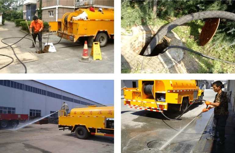 jetting and vacuum truck Detailed image jetting and vacuum truck Detailed image
