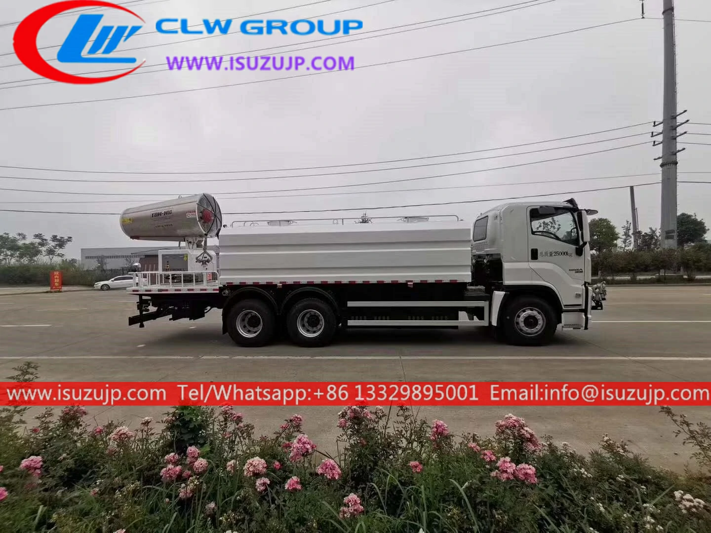 10 wheel ISUZU GIGA 18000liters Dust suppression vehicle 10 wheel ISUZU GIGA 18000liters Dust suppression vehicle