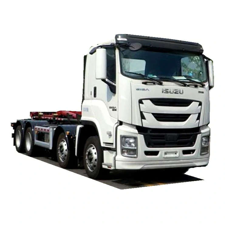 12 wheel ISUZU GIGA 25ton roll on roll off dump truck for sale Liberia 12 wheel ISUZU GIGA 25ton roll on roll off dump truck for sale Liberia