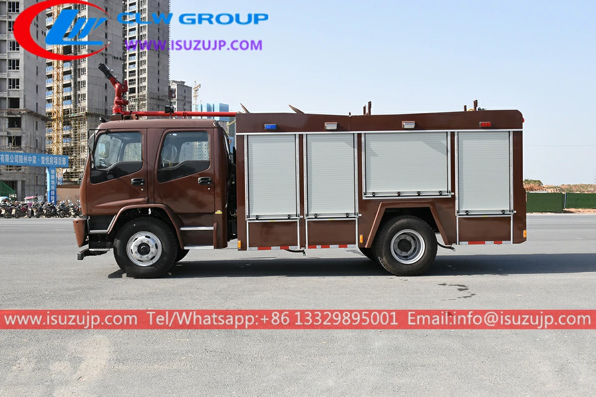 4WD ISUZU Full drive fire department utility truck Kuwait 4WD ISUZU Full drive fire department utility truck Kuwait