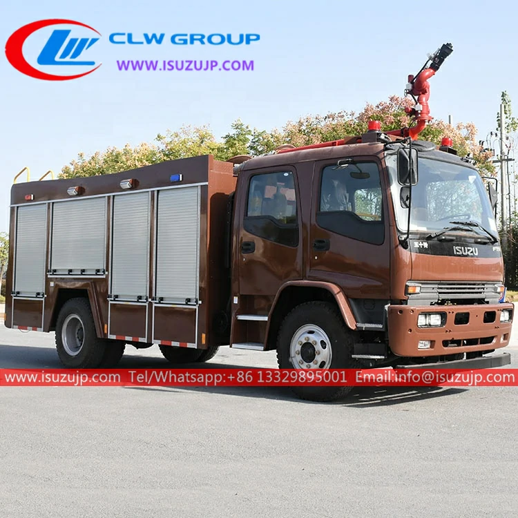 4X4 ISUZU FTR 6m3 water fire engine 4X4 ISUZU FTR 6m3 water fire engine