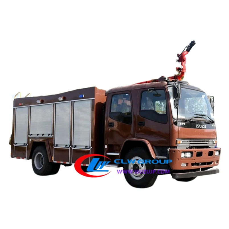 4X4 ISUZU FTR 6m3 water tank fire truck 4X4 ISUZU FTR 6m3 water tank fire truck
