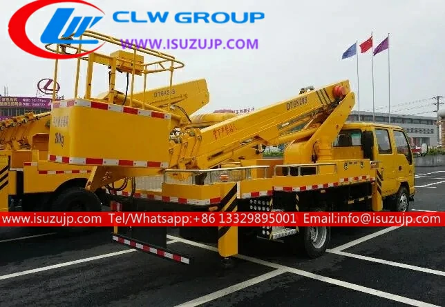4X4 ISUZU NKR 18m boom lift bucket truck 4X4 ISUZU NKR 18m boom lift bucket truck