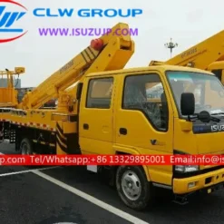 4X4 ISUZU NKR 18m truck with manlift