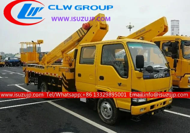 4X4 ISUZU NKR 18m truck with manlift 4X4 ISUZU NKR 18m truck with manlift