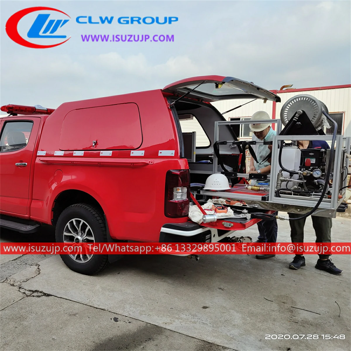 4x4 Isuzu pickup fire fighting truck 4x4 Isuzu pickup fire fighting truck