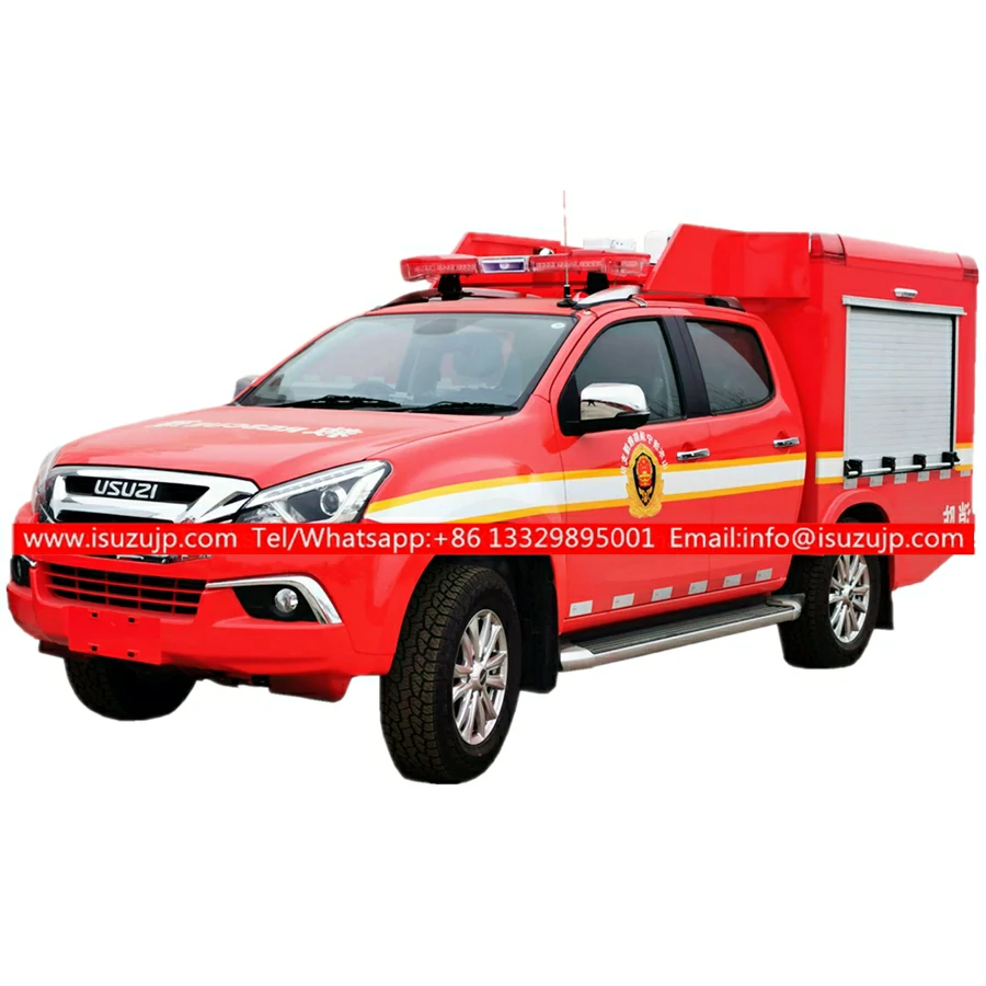 4x4 ISUZU pickup fire truck