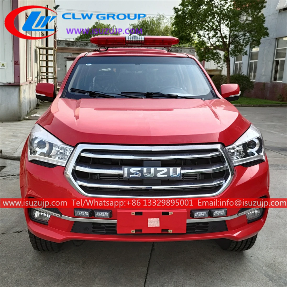 4x4 Isuzu pickup firefighter truck 4x4 Isuzu pickup firefighter truck