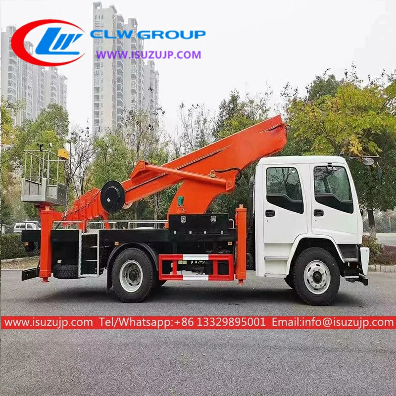 6x4 ISUZU 24 meters aerial work platform truck 6x4 ISUZU 24 meters aerial work platform truck