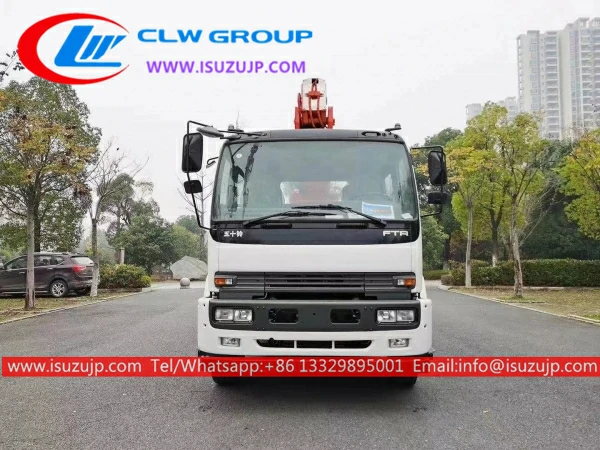 6x4 ISUZU 24 meters insulated bucket trucks 6x4 ISUZU 24 meters insulated bucket trucks