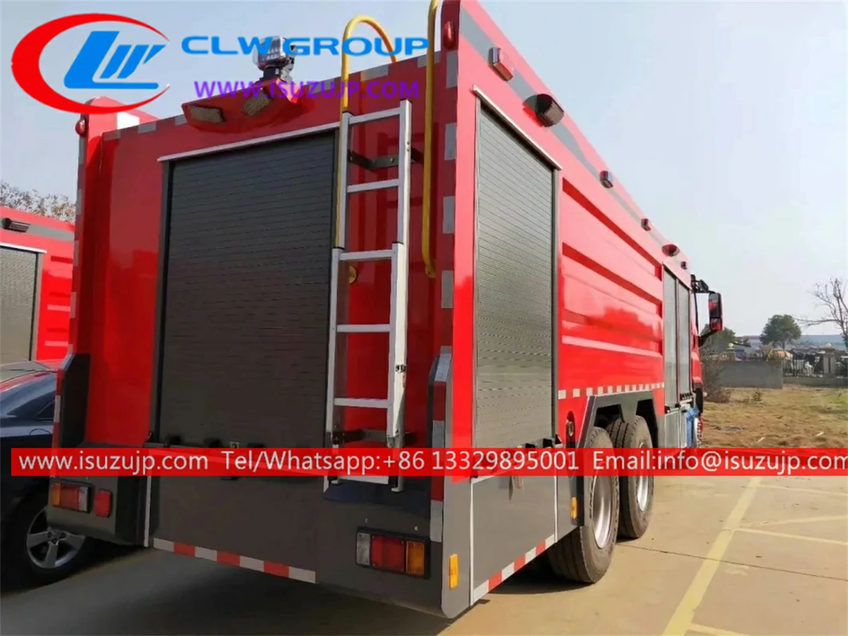 6x4 ISUZU GIGA 4000 gallon aerial fire truck 6x4 ISUZU GIGA 4000 gallon aerial fire truck
