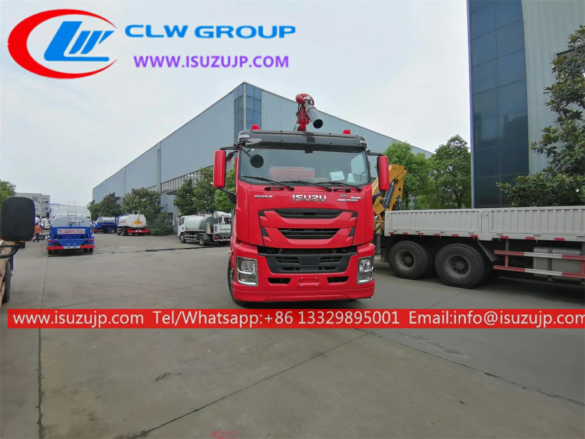 6x4 ISUZU GIGA 4000 gallon heavy rescue fire truck 6x4 ISUZU GIGA 4000 gallon heavy rescue fire truck