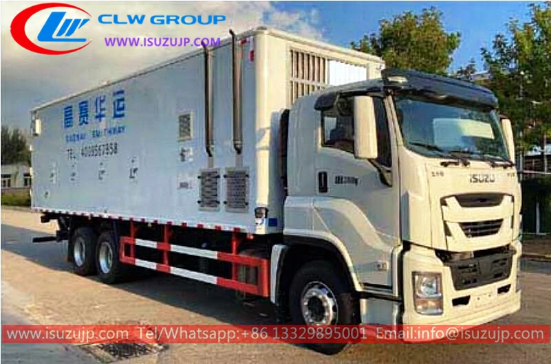 6x4 ISUZU GIGA vehicles for carrying day old chicks 6x4 ISUZU GIGA vehicles for carrying day old chicks