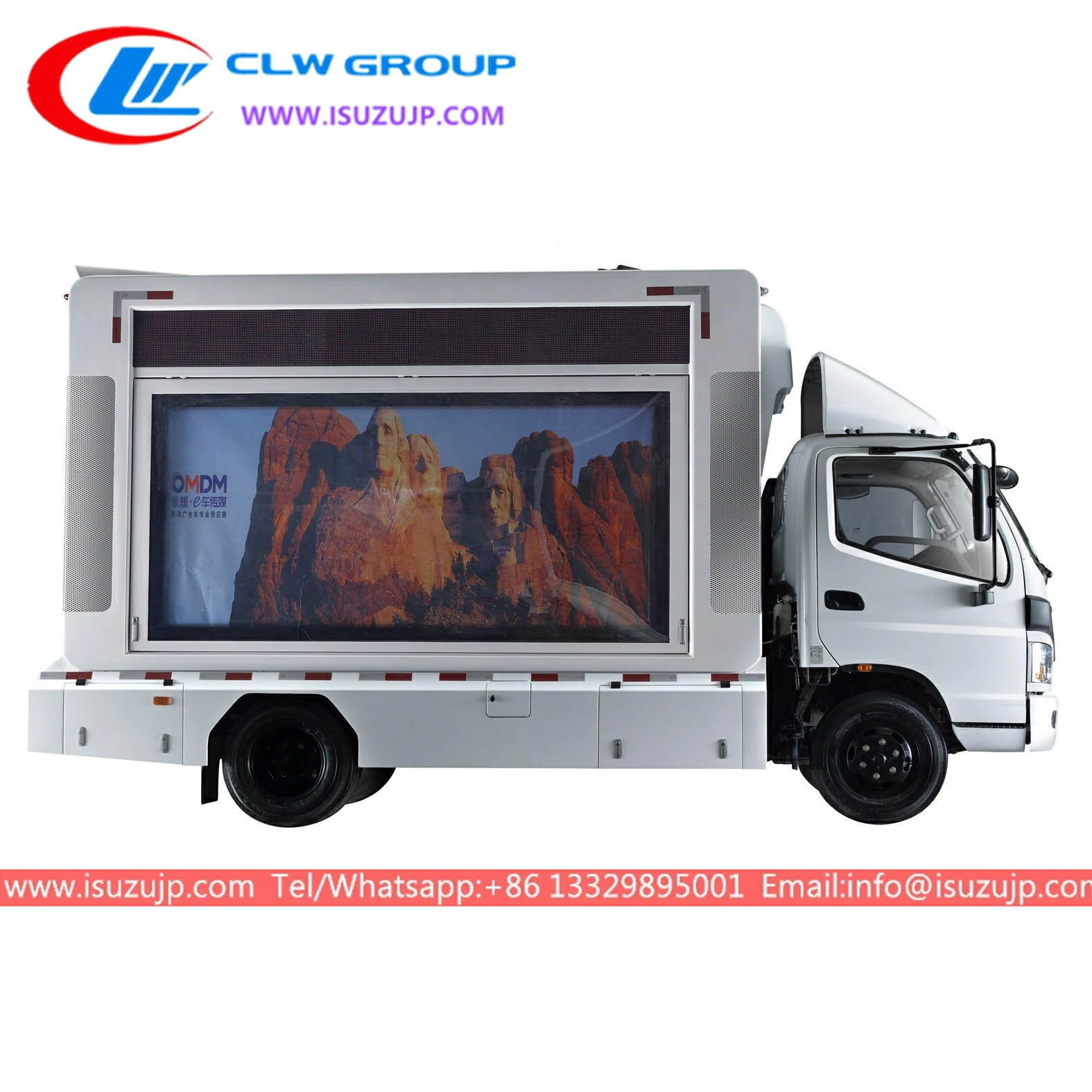 Foton Aumark led box truck Foton Aumark led box truck