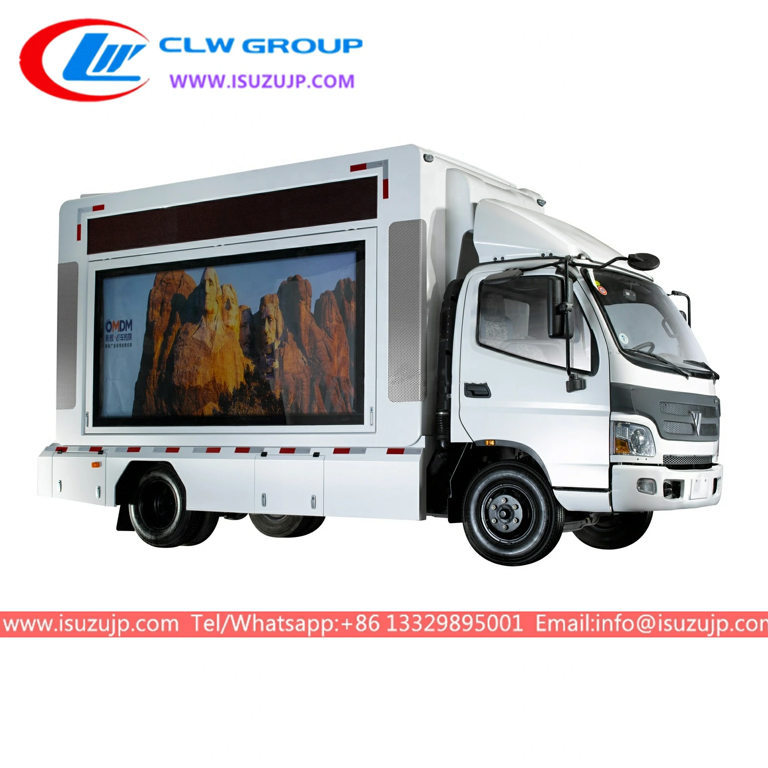 Foton Aumark mobile led screen truck Foton Aumark mobile led screen truck