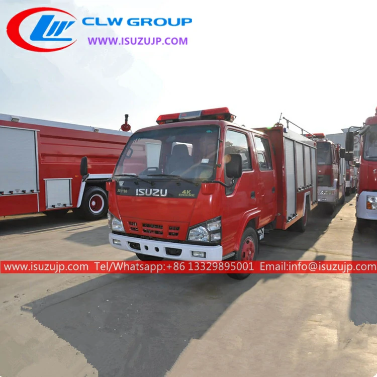 ISUZU 1000 gallon small fire truck for sale ISUZU 1000 gallon small fire truck for sale