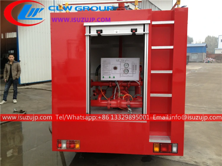 ISUZU 1000 gallon small fire truck ISUZU 1000 gallon small fire truck