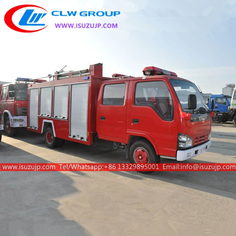 ISUZU 1000 gallon small rescue truck ISUZU 1000 gallon small rescue truck